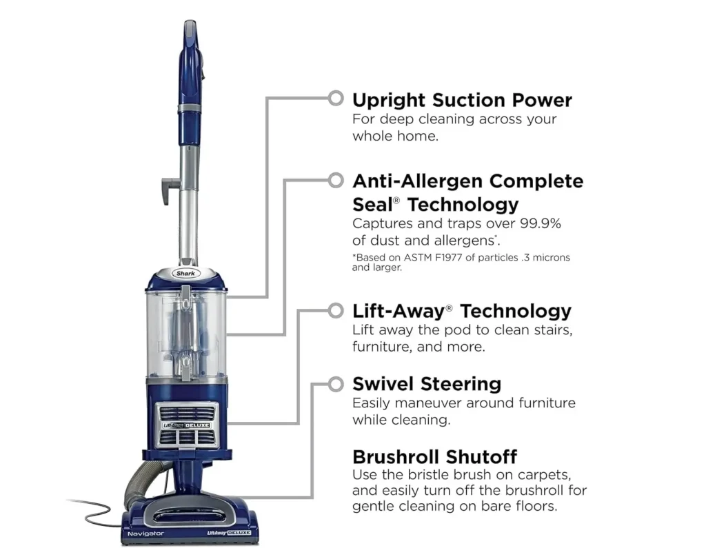 shark upright vacuum